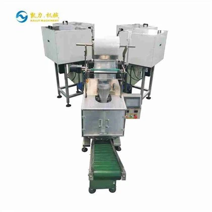 Màquina d'embalatge de pesatge i recompte de doble funció